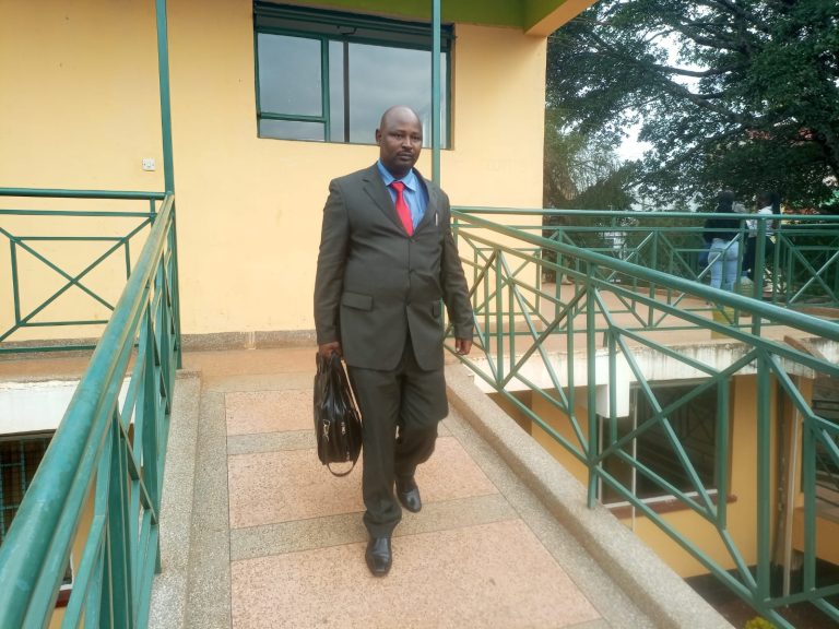 Stephen Mwangi a Kiambu a petitioner seeking Attorney General, EACC and NPS be barred from harrasing Governor Wamatangi in Kiambu law courts