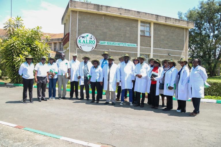 The Senate Standing Committee on Agriculture, Livestock and Fisheries visited the Kenya Agricultural and Livestock Research Organization
