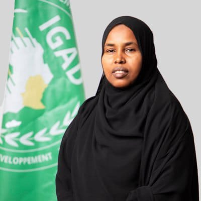IGAD head of mission to Kenya Dr Fatuma Adan.
