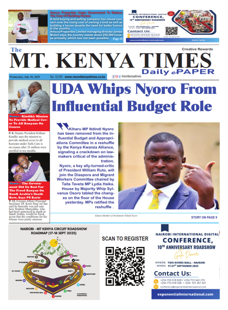 July 30, 2025 Mt Kenya Times ePAPER_001
