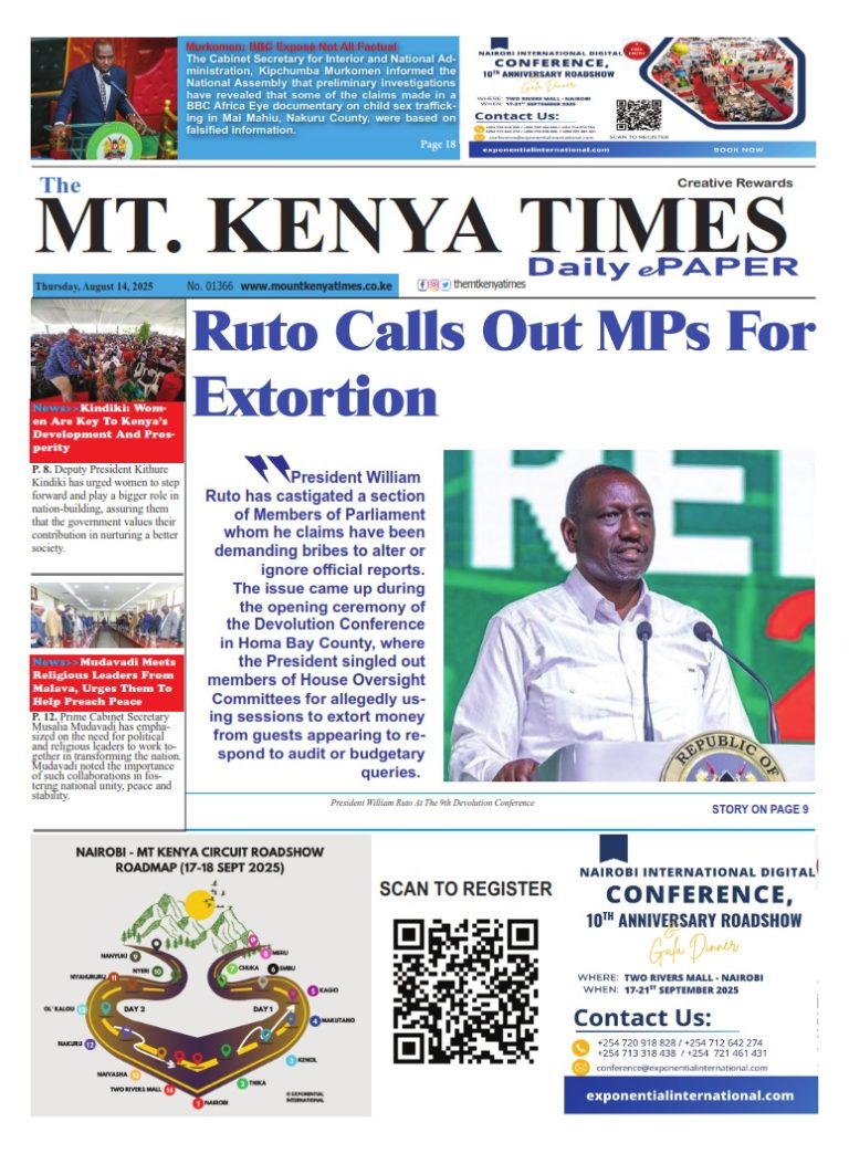 August 14, 2025 Mt Kenya Times ePAPER_001