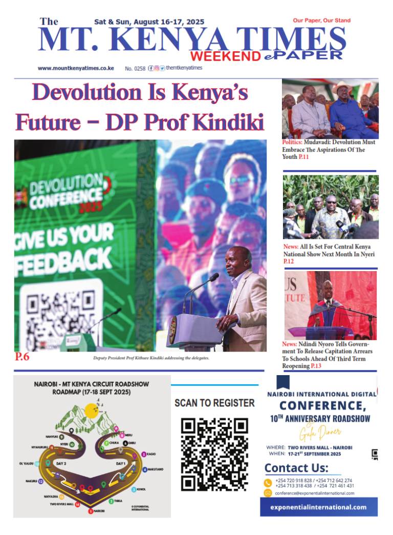 August 16-17, 2025 Mt Kenya Times ePAPER_001