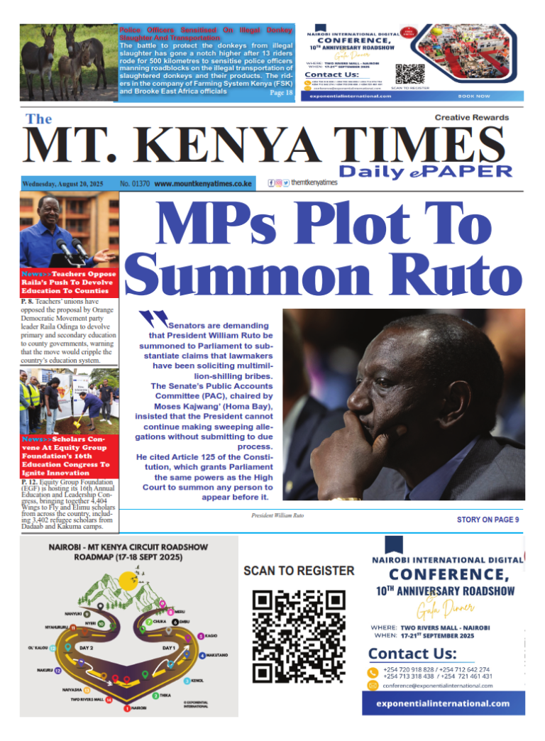 August 20, 2025 Mt Kenya Times ePAPER_001