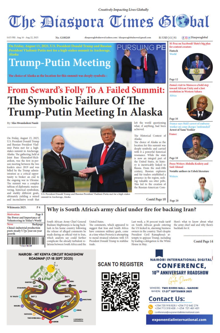 Diaspora Times Global Aug 16 - Aug 22, 2025_001