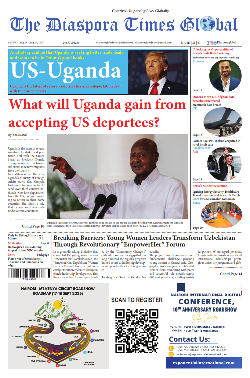 Diaspora Times Global Aug 23 - Aug 29, 2025_001