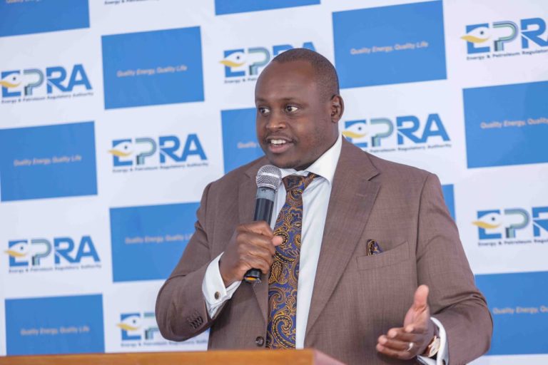 EPRA’s Director General, Mr. Daniel Kiptoo.