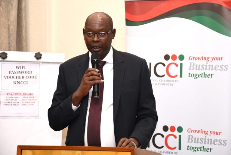 KNCCI President Dr. Erick Rutto