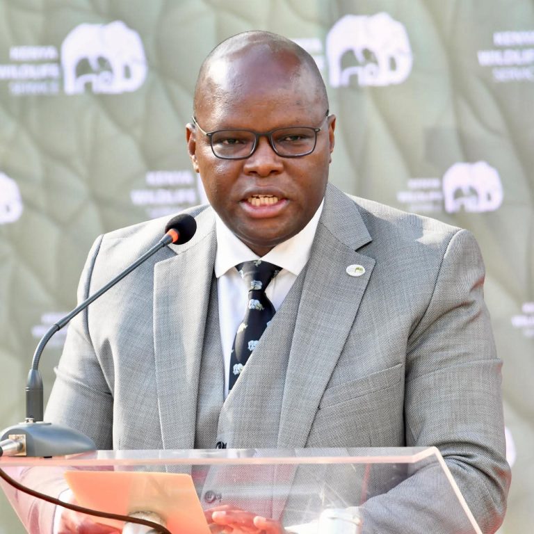 Kenya Wildlife Service (KWS) Director General Professor Erustus Kanga