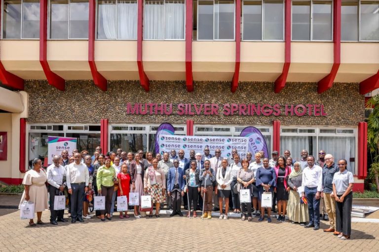 Official launch the Global Deafblindness Resource Hub in Nairobi.
