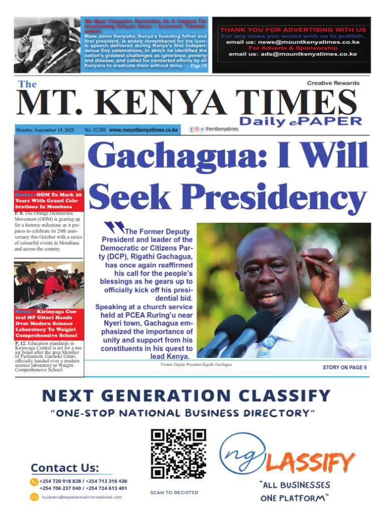 September 15, 2025 Mt Kenya Times ePAPER_001