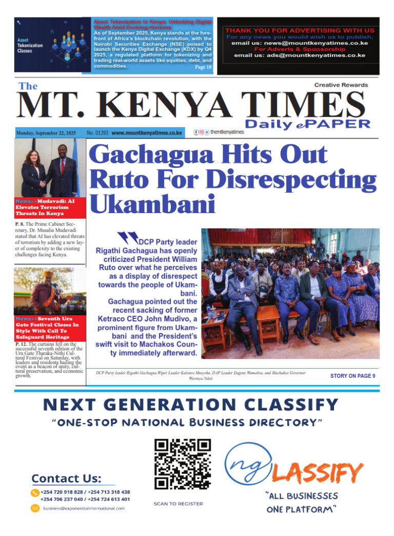 September 22, 2025 Mt Kenya Times ePAPER_001