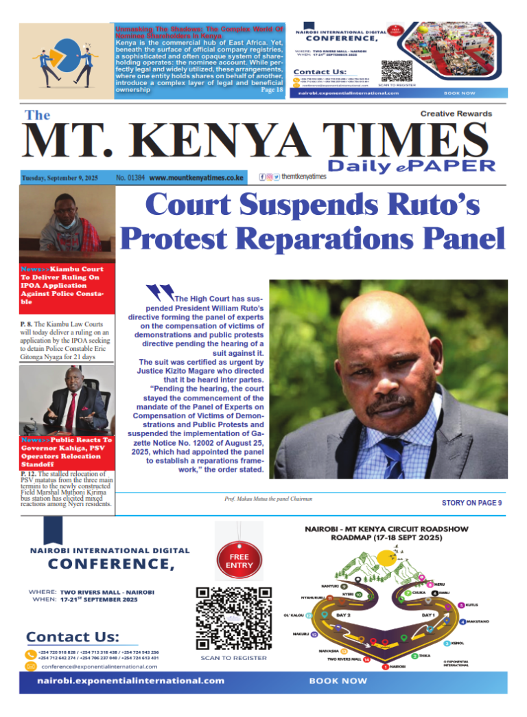 September 9, 2025 Mt Kenya Times ePAPER_001