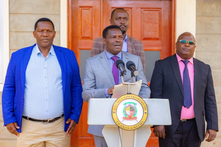 Tharaka-Nithi Governor Muthomi Njuki