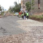 A section of the Raibow-Juja Farm Road.