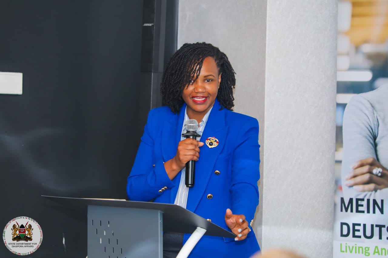 Diaspora Affairs Principal Secretary Roseline Njogu