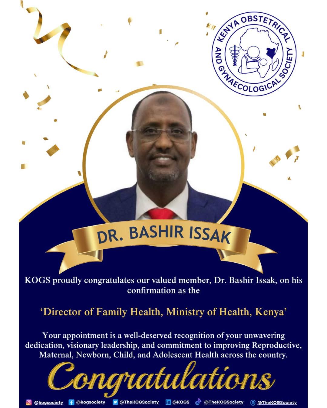 Dr. Bashir Issak
