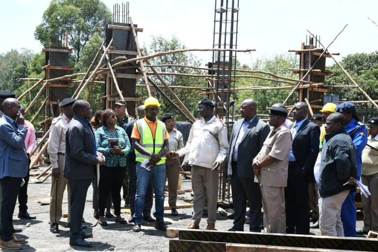 Government Faults Contractor For Slow Pace On Othaya Market Construction