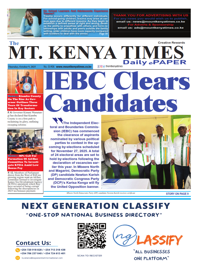October 9, 2025 Mt Kenya Times ePAPER_001