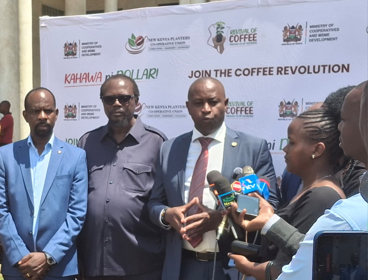State Department for Cooperatives Principal Secretary (PS) Patrick Kilemi.