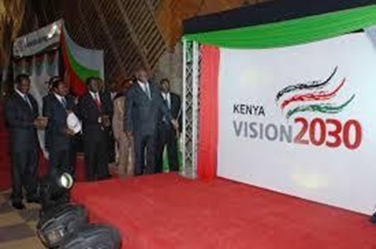 The Former President, The Late Mwai Kibaki (right) with The Former Prime Minister
