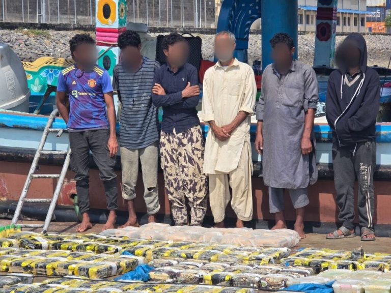 The National Police Service (NPS) launched the operation after the Kenya Navy intercepted a vessel suspected of ferrying narcotics into the country
