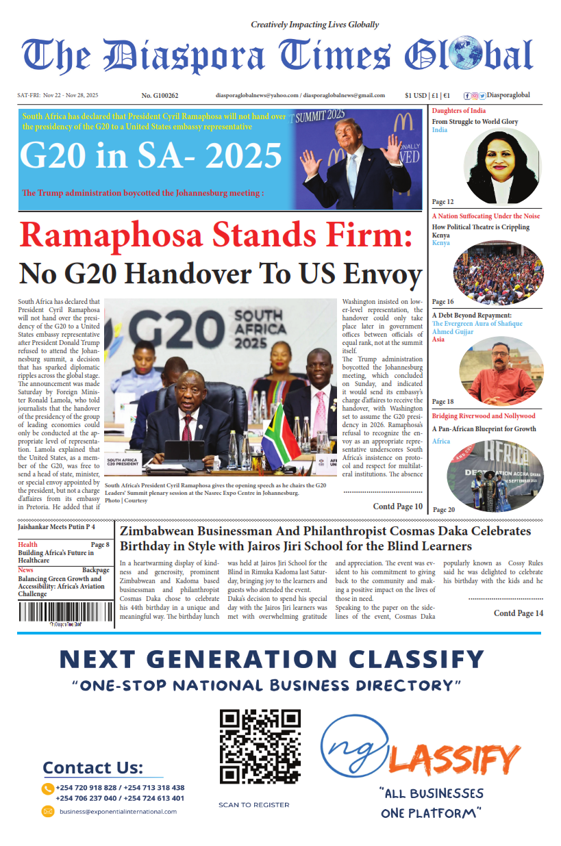 Diaspora Times Global Nov 22 - Nov 28, 2025_001