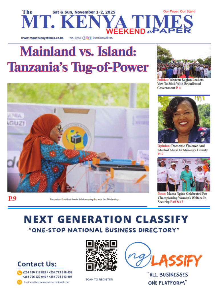November 1-2, 2025 Mt Kenya Times ePAPER_001