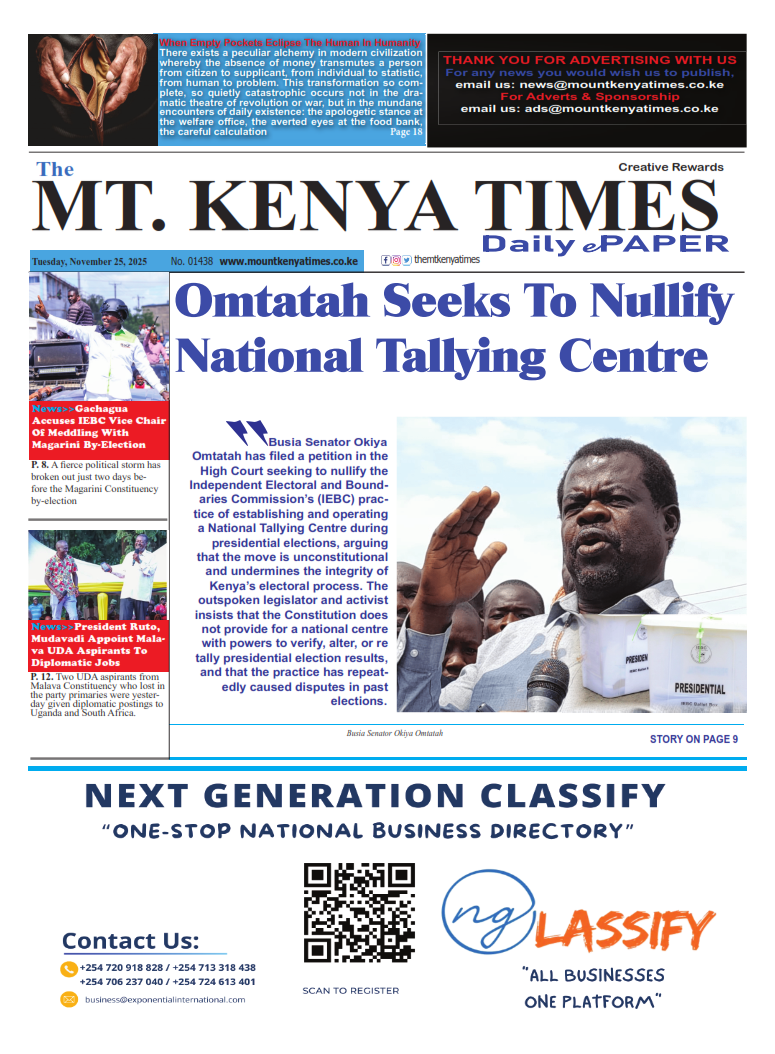 November 25, 2025 Mt Kenya Times ePAPER_001