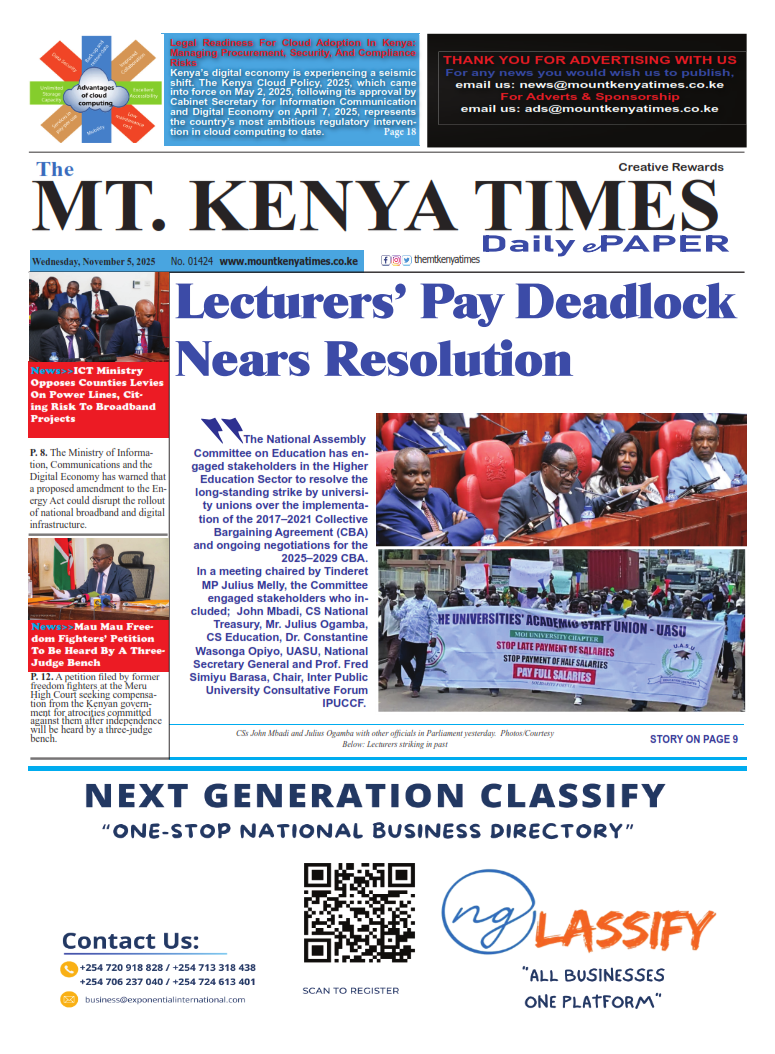 November 5, 2025 Mt Kenya Times ePAPER_001