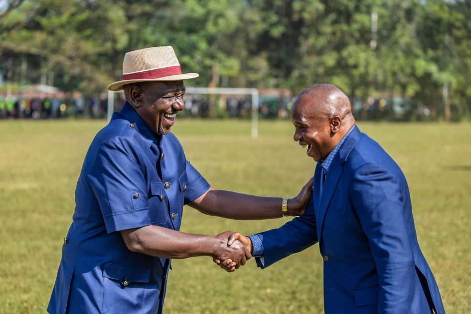 President William Ruto and Deputy Prof. Kithure Kindiki