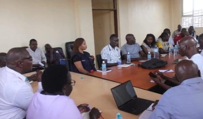 Stakeholders during a consultative meeting. Photo/Courtesy.
