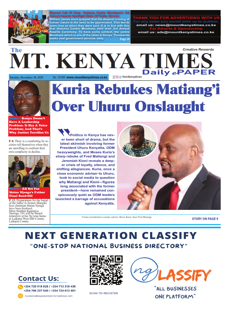 December 30, 2025 Mt Kenya Times ePAPER_001