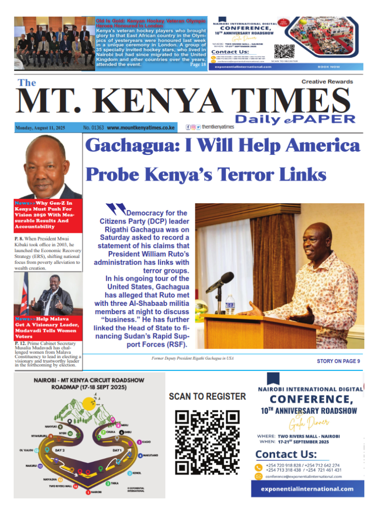 August 11, 2025 Mt Kenya Times ePAPER_001