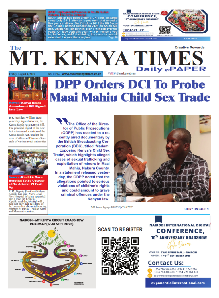 August 8, 2025 Mt Kenya Times ePAPER_001