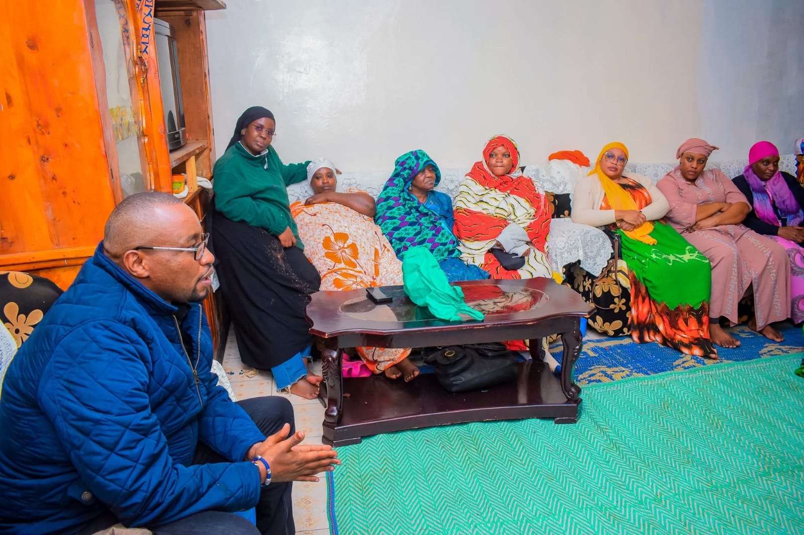 Businessman Nick Mararo who is seeking the Nyeri Senatorial seat joined members of the Muslim community for Iftar