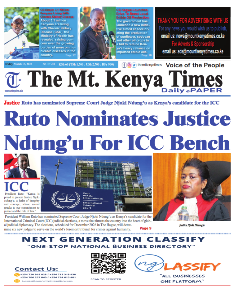 March 13, 2026 The Mt Kenya Times ePAPER_001