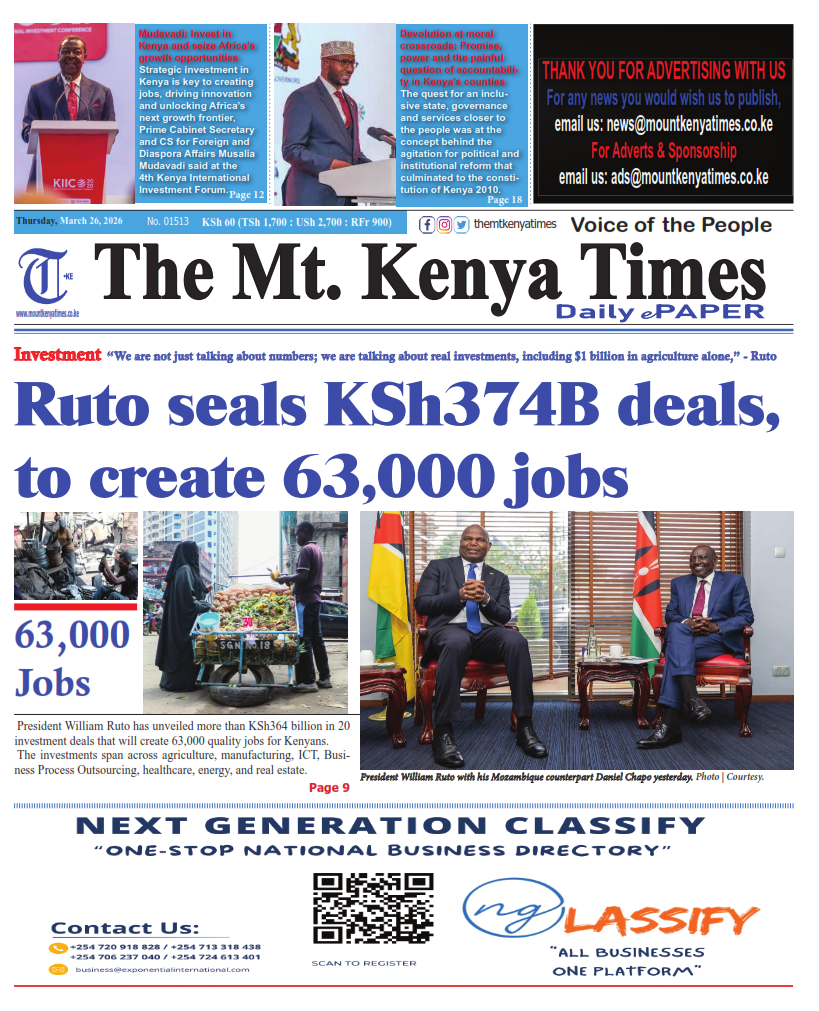 March 26, 2026 The Mt Kenya Times ePAPER_001