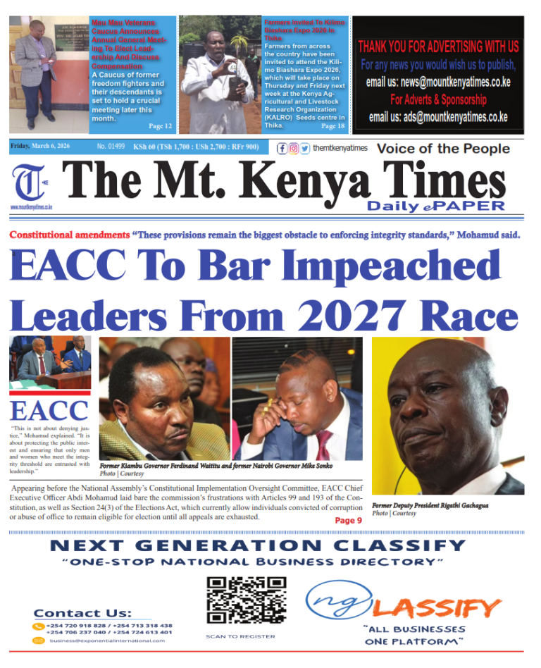 March 6, 2026 The Mt Kenya Times ePAPER_001