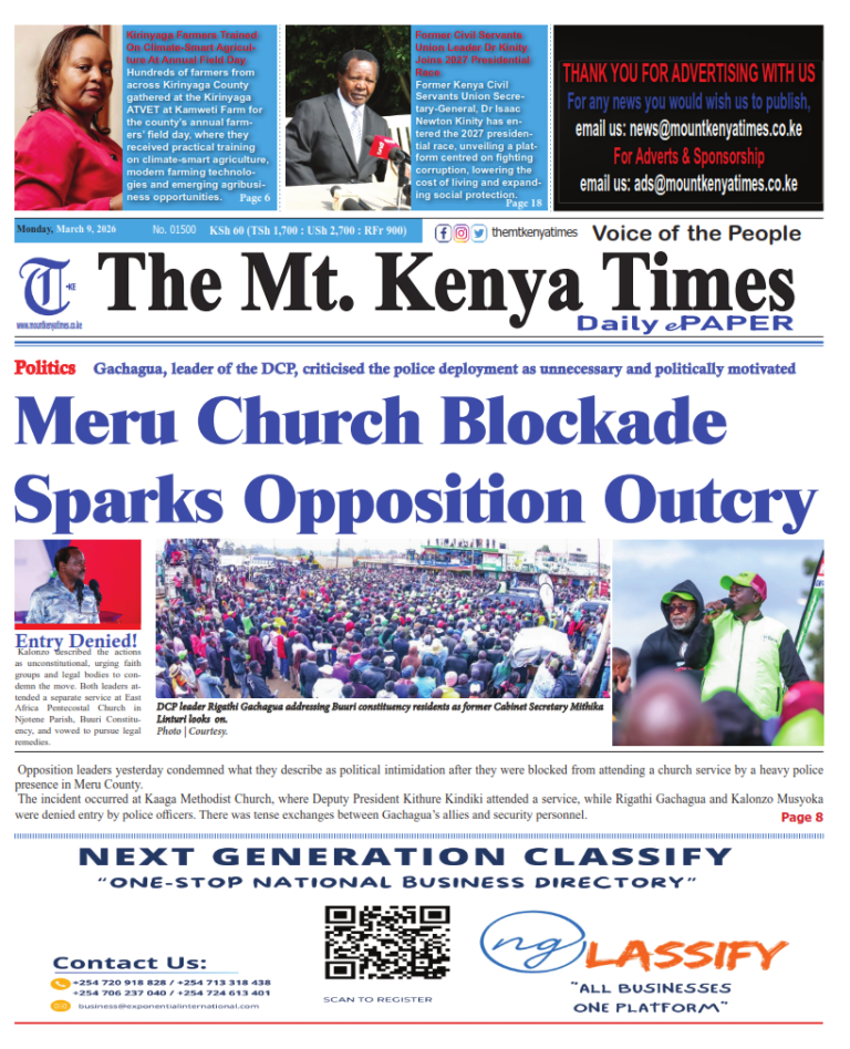 March 9, 2026 The Mt Kenya Times ePAPER_001
