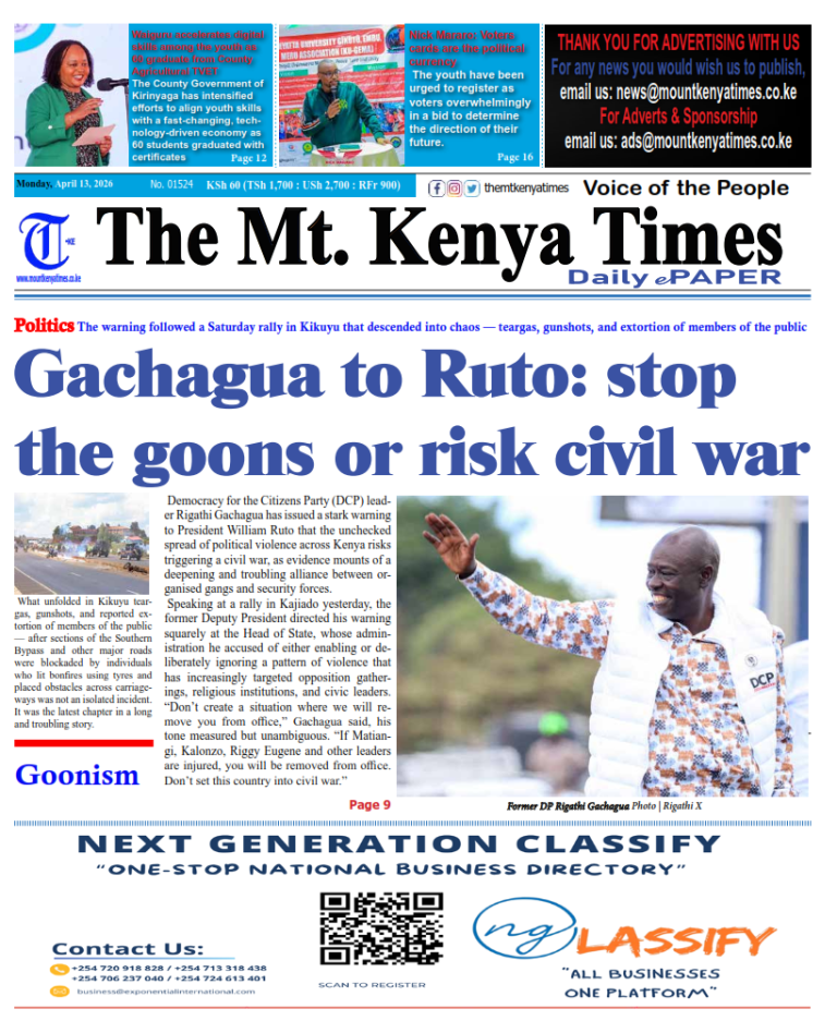 April 13, 2026 The Mt Kenya Times ePAPER_001