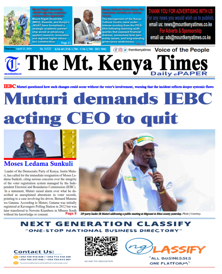 April 23, 2026 The Mt Kenya Times ePAPER_001