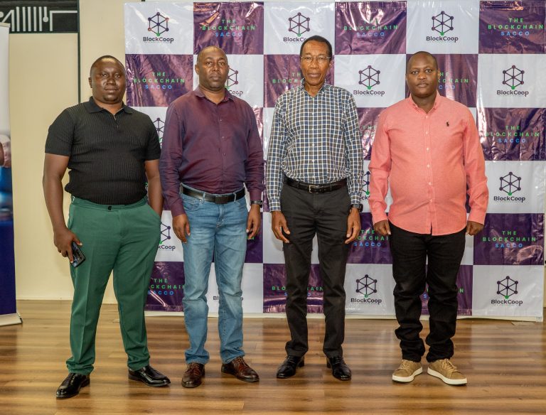From left to right; Isaac Thendenu (Director) Waithaka Ndiritu (Director), Gerald Githinji (Director Nomachain)