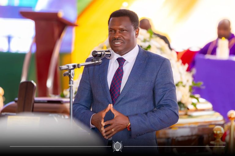 Governor Muthomi Njuki in a past function.
