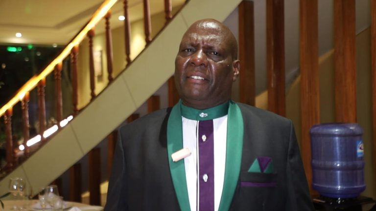 Munyiri Africa Foundation founder Bishop David Thagana.