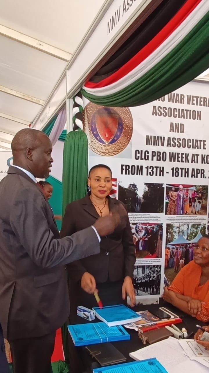 Public Benefits Organization Regulatory Authority (PBORA) boss Laxman Kiptoo (left)