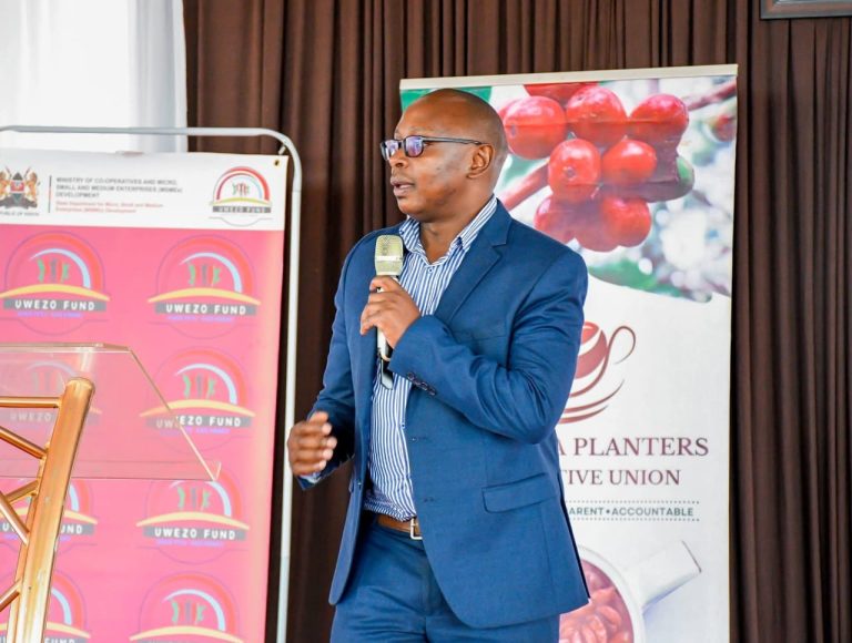Tim Mirugi, Chief Executive Officer of the New Kenya Planters Cooperative Union