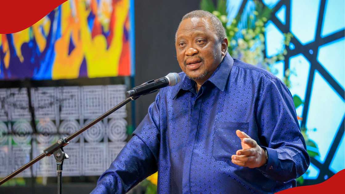Former President Uhuru Kenyatta