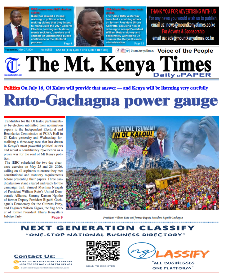 May 27, 2026 The Mt Kenya Times ePAPER_001
