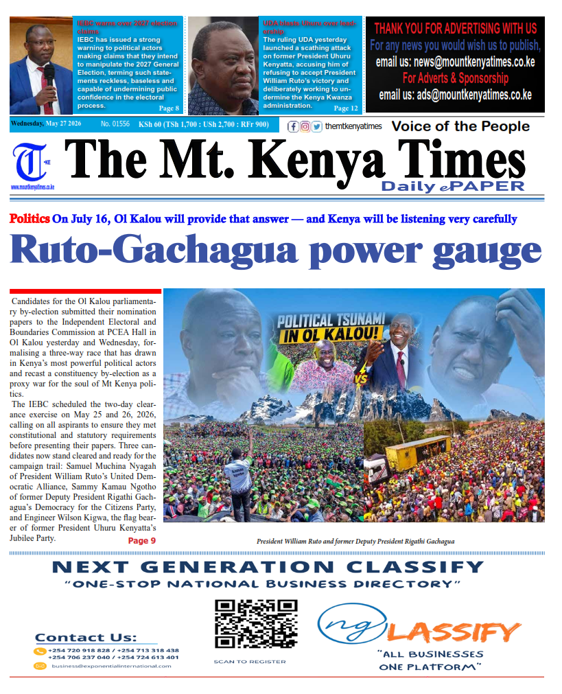 May 27, 2026 The Mt Kenya Times ePAPER_001