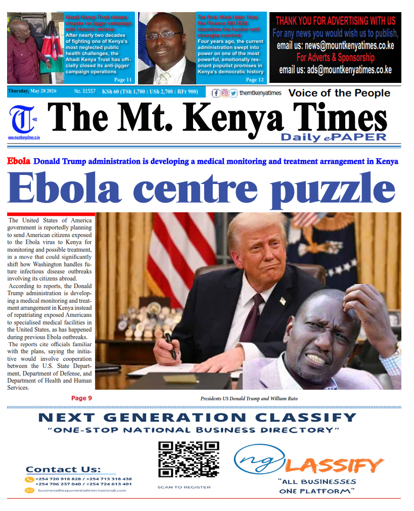 May 28, 2026 The Mt Kenya Times ePAPER_001
